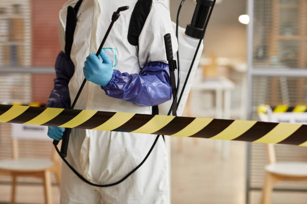 Professional Biohazard Cleanup technician working in Alta, CA